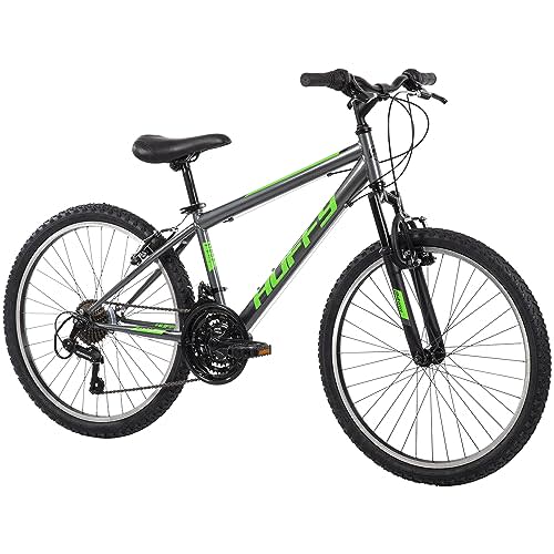 Huffy Stone Mountain 21-Speed Hardtail Mens Mountain Bike, 24-inch ...