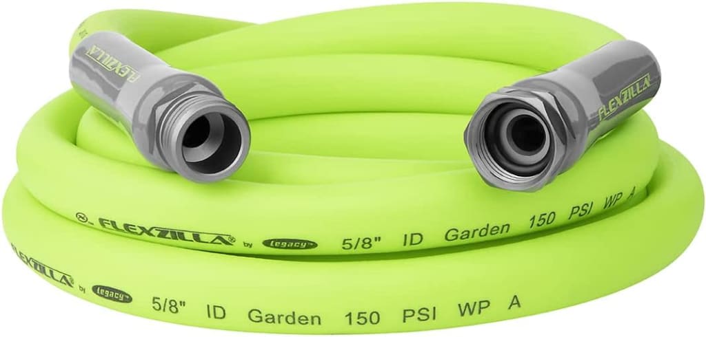 Flexzilla HFZ1450YW2 Premium Air Hose, 1/4 in ID, 50 ft L