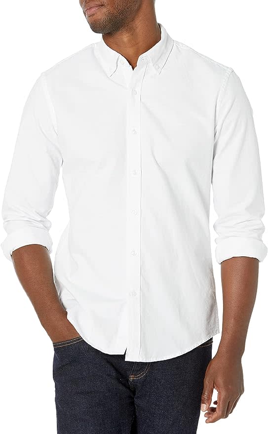 Amazon Essentials Men's SlimFit Oxford Shirt from 18