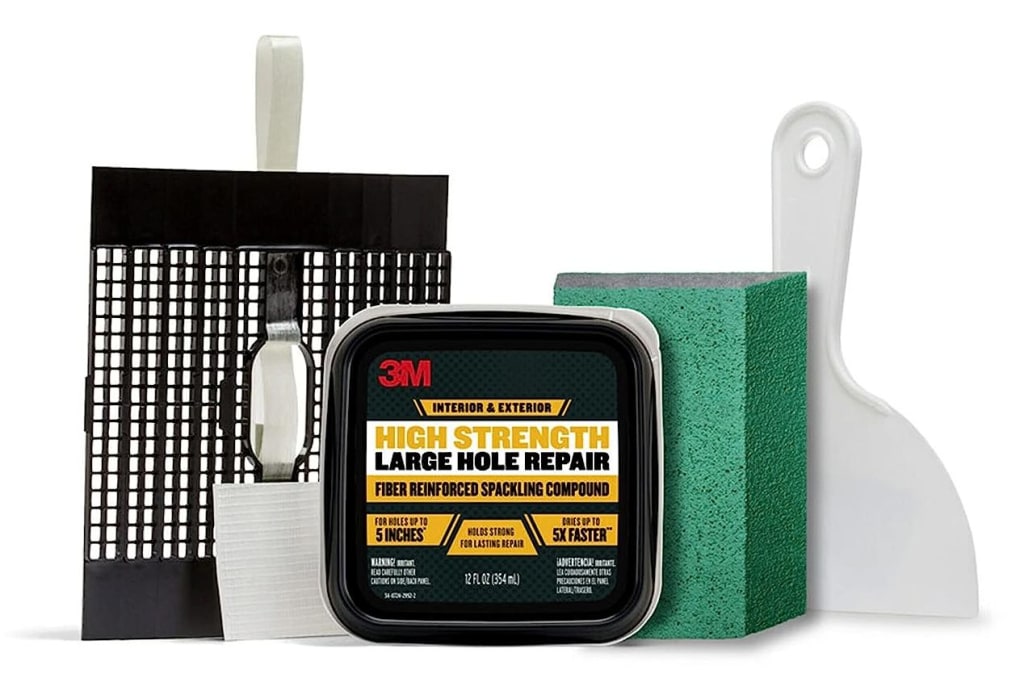 3M 32oz. High Strength Large Hole Repair Kit for 19 LHRSIOCKIT