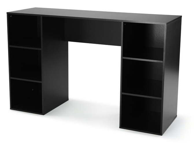 Mainstays 6 cube storage computer desk for 48 ms18 d1 1009 30