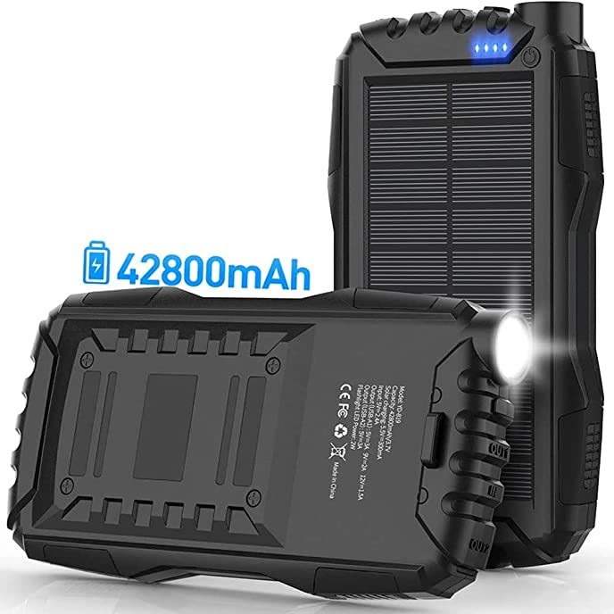 42,800mah Solar Power Bank For $27 - Yd-819