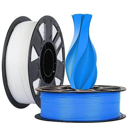 Creality 3D Printer Filament, PLA Filament 1.75mm Bundle 2kg for 3D Printing, Ender PLA Filament ...
