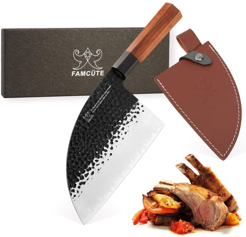 Famcute 6.5" Butcher Knife for 70 SHG0065