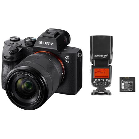 sony alpha 7 ii flash