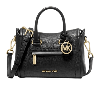 MICHAEL KORS Carine Extra-Small Pebbled Leather Satchel 