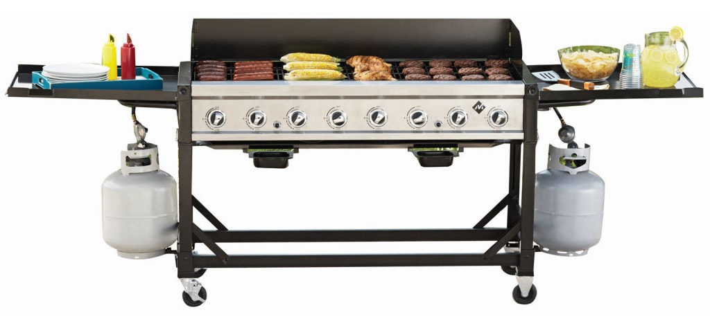 Member's Mark 116,000-BTU 8-Burner Event Grill W/ Cover For $359 For ...