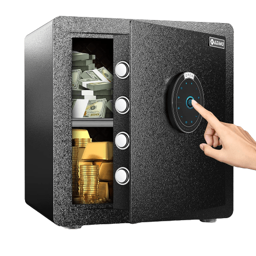 1.6Cu. Ft. Biometric Fingerprint Safe for 168 BGXM/D45(Z)