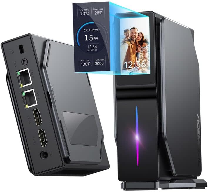 Acemagic S1 12th-Gen. N95 Mini Desktop PC w/ 16GB RAM & 512GB SSD