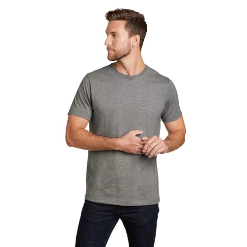 Eddie Bauer Men's Legend Wash 100% Cotton Short-Sleeve Classic T-Shirt ...