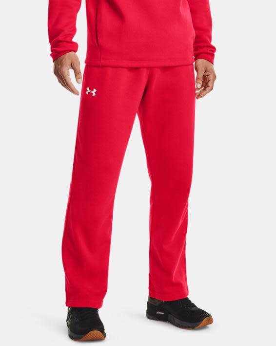 Red under cheap armour sweatpants