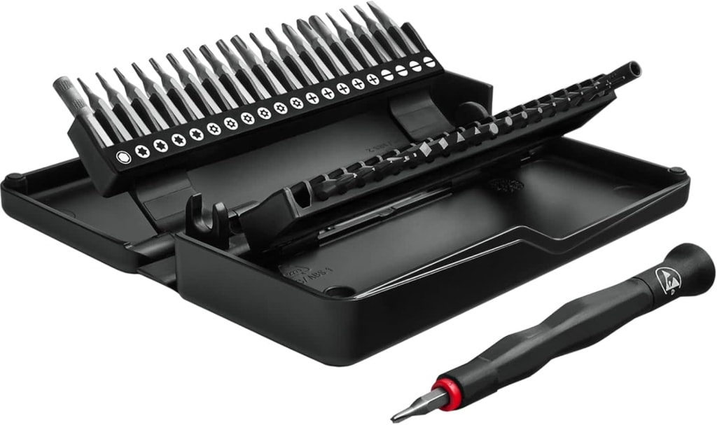Zeite 42-Piece Precision Screwdriver & Bit Tool Kit w/ ESD for $20