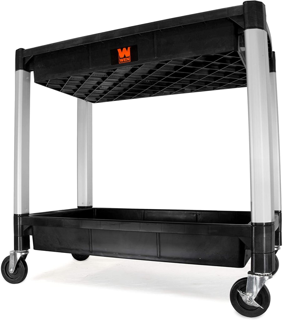 Wen 300lb. Capacity Service & Utility Cart for 75 73162