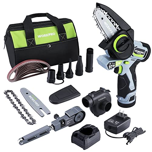 WORKPRO 12V Power Tool Combo Kit, 3in1 Brushless Cordless Power Tool
