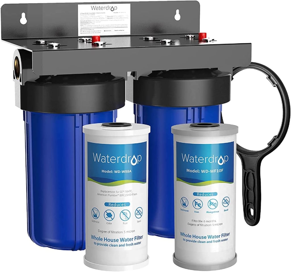 Waterdrop Whole House Water Filter System for 124 WDWHF21FG