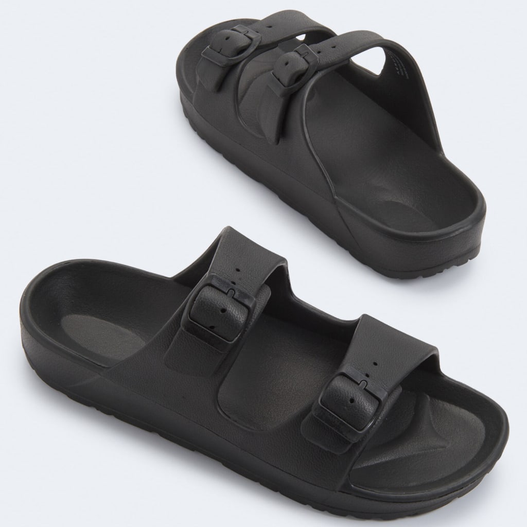 Aeropostale Men's DoubleStrap Foam Slide Sandals for 8 6928