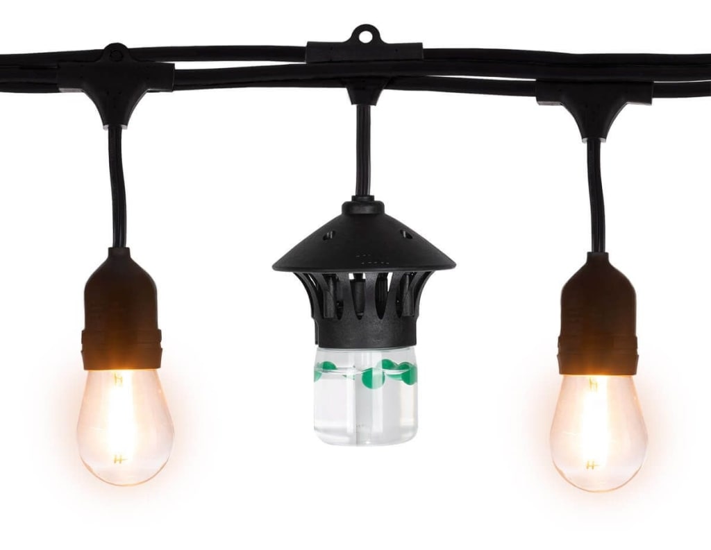 Tiki Brand Bitefighter Mosquito Repellent LED String Lights for $89 + free shipping
