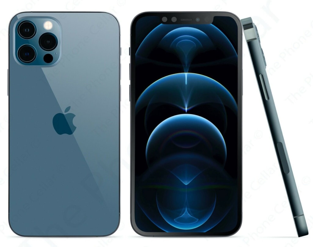 Unlocked Apple iPhone 12 Pro Max 128GB Smartphone for 459 MGCJ3LL/A