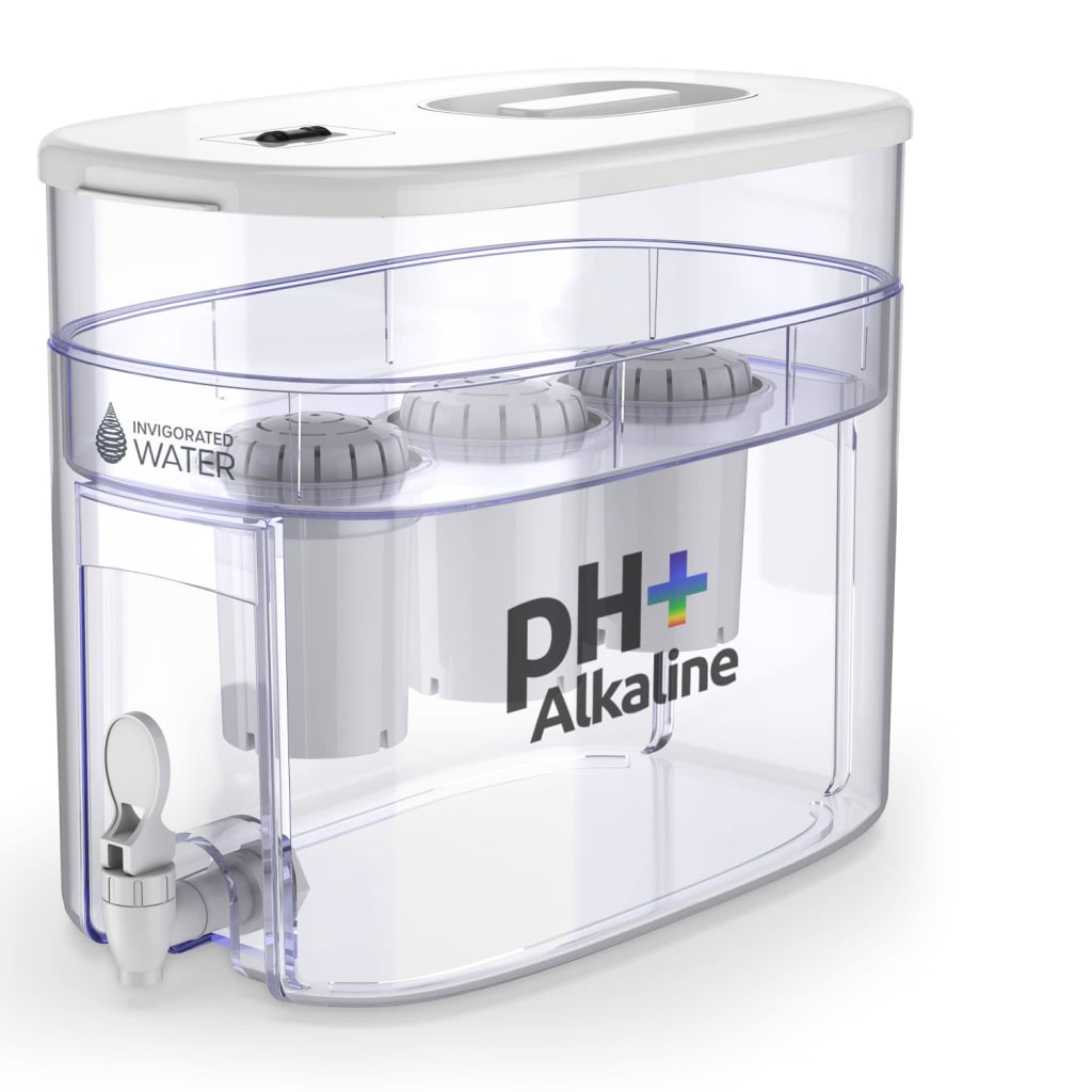 Invigorated Alkaline Water 3.3-gallon Countertop Dispenser For $54