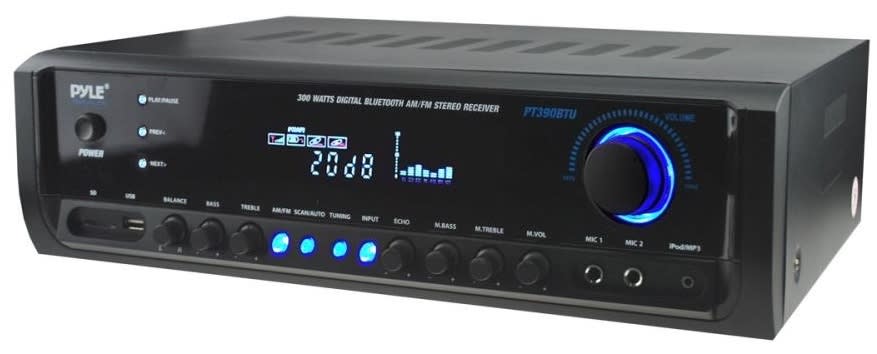 Pyle Home Theater Bluetooth Stereo Receiver for $40 - PT390BTU
