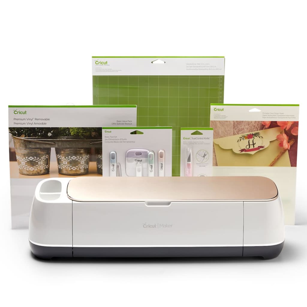 Cricut Maker Everyday Crafter Bundle for 270 w/ 75 Kohl's Cash 8001746