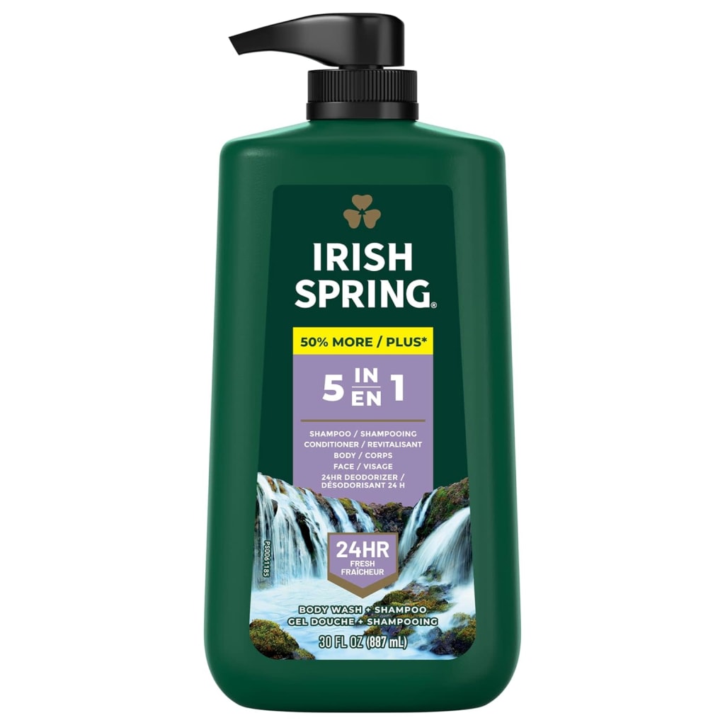 Irish Spring Men's 5-in-1 Body Wash For $4.64 Via Sub & Save