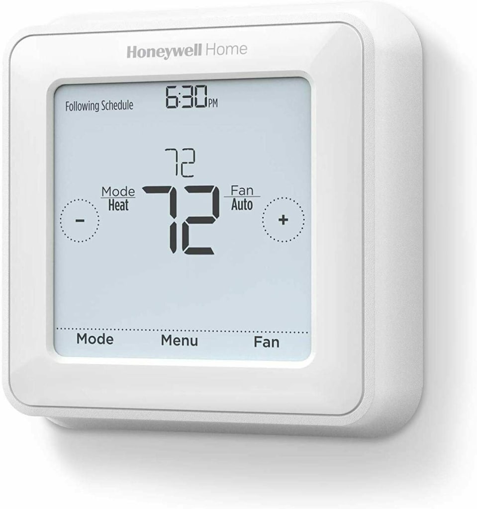 Honeywell Home 7-Day Programmable Touchscreen Thermostat For $45 - RTH8560D