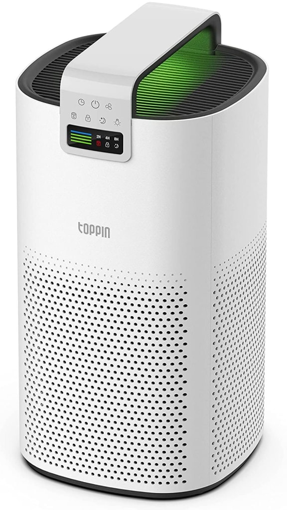 Toppin air deals purifier uv light