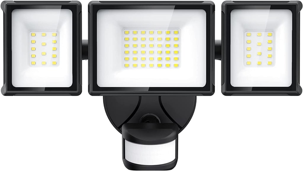 Onforu 40W LED Motion Sensor Flood Light for 20 BDL40G3