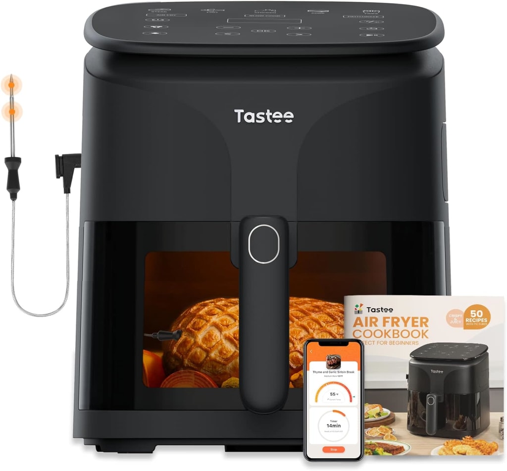 Tastee Sensor Magic 5.5-Quart Smart Air Fryer for $60 - TSTE-AF501-B