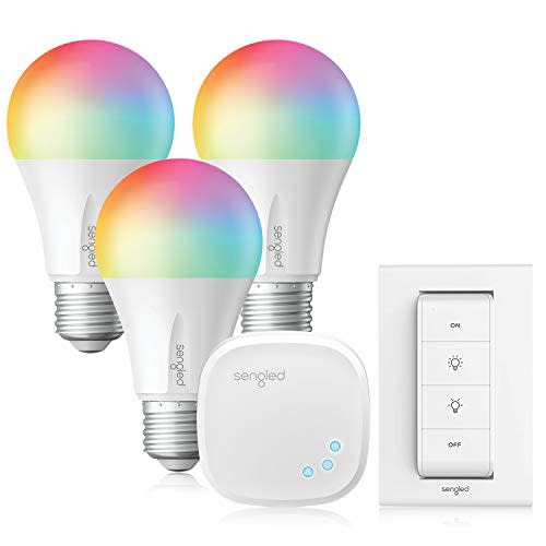 Sengled Smart Light Bulbs, Alexa Light Bulbs Color Changing, Bulbs Works with Alexa, for $53 - E39-NA05HM