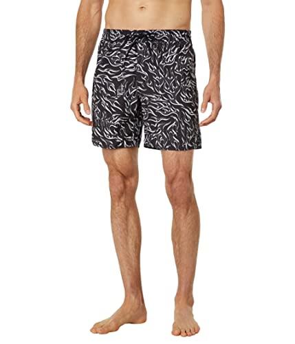 Volcom Men's Standard 17-Inch Elastic Waist Surf Swim Trunks, Poly ...