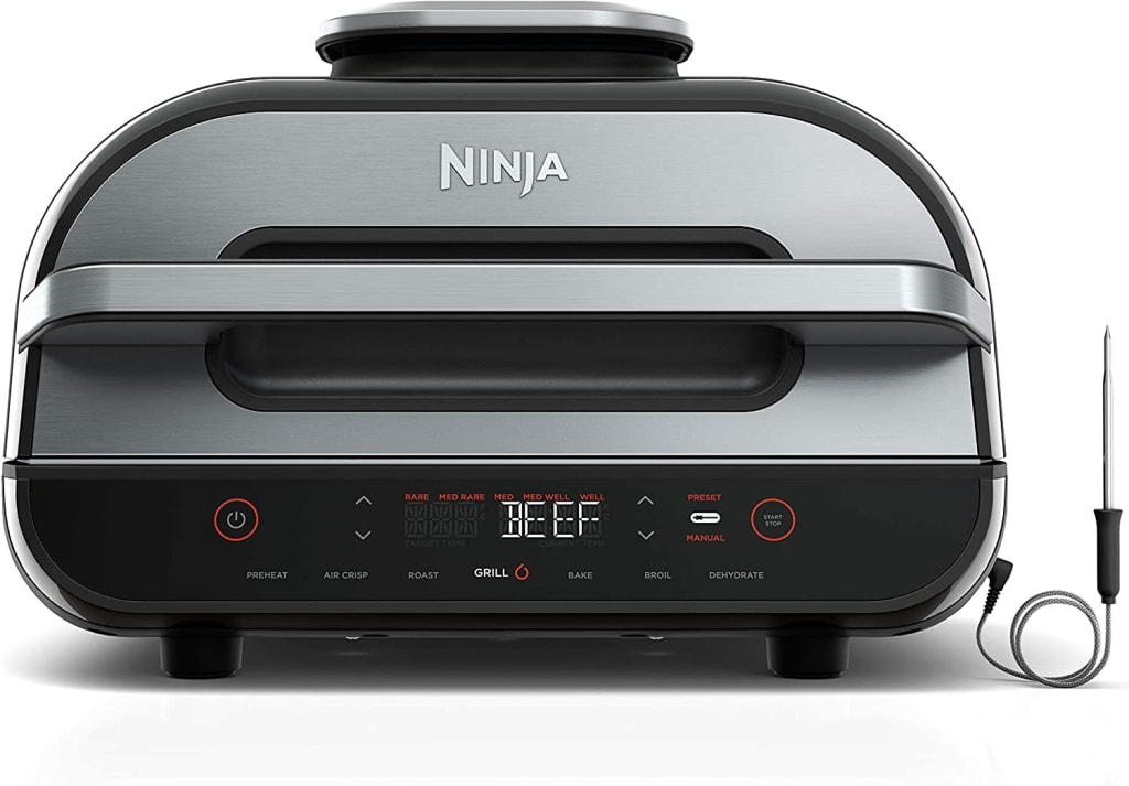  2 Pieces Air Fryer Grill Pan for Ninja Foodi DZ550