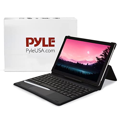  10 inch Android 13 Tablet, 2 in 1 Tablet with Keyboard,  Stylus, 8GB+128GB 1TB Expand, 1280x800 IPS, 2.0GHz Quad-Core, WiFi 6,  BT5.0, 6000mAh, 2MP+5MP Dual Camera (Gray) : Electronics