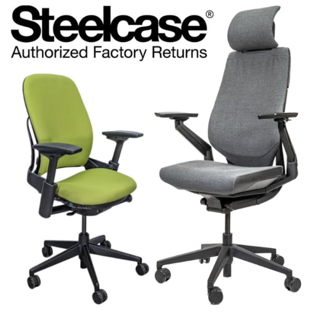 OpenBox Steelcase Authorized Factory Return Office Chairs at Crandall