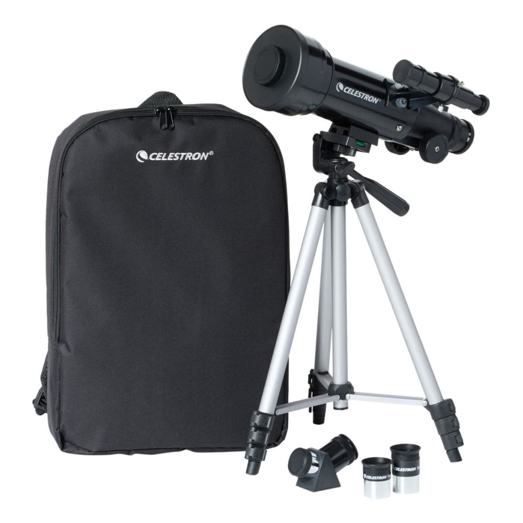Celestron Travel Scope 70 Telescope w/ Backpack for 70 21035