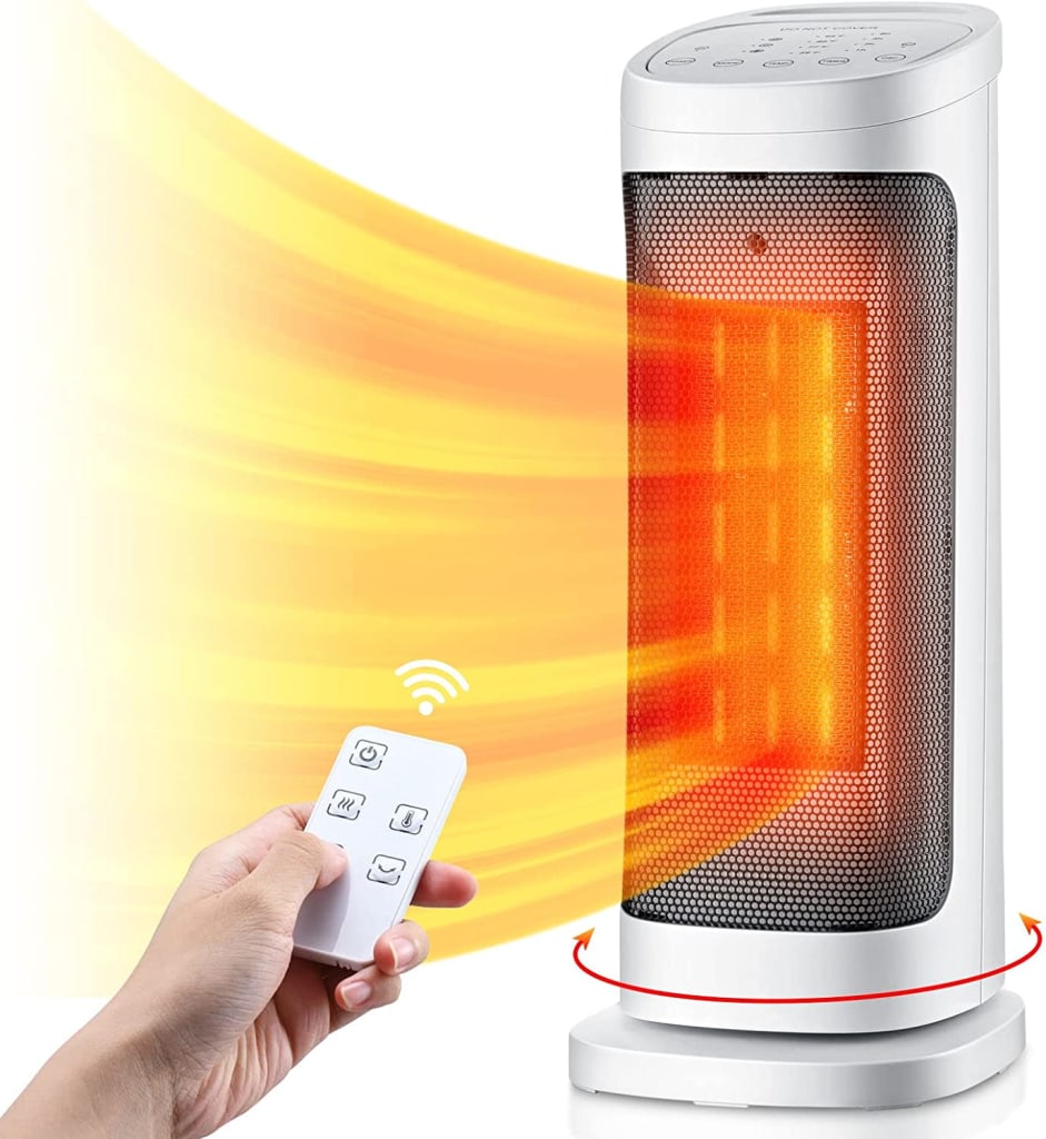 Air Choice 1,500W Space Heater for $24 - KPT-1610