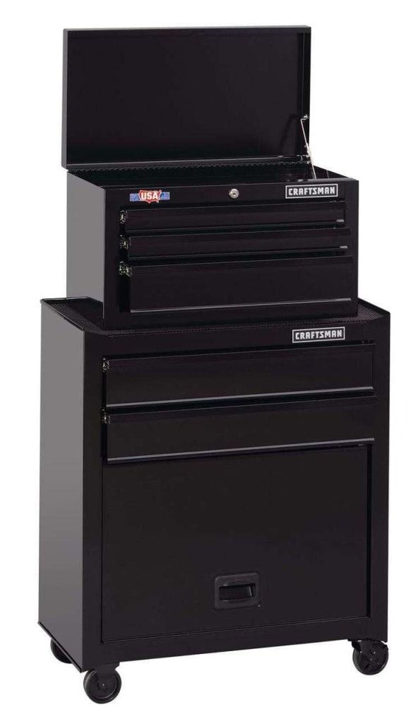 Craftsman 1000 Series 26 5 5 Drawer Metal Ball Bearing Tool Center for