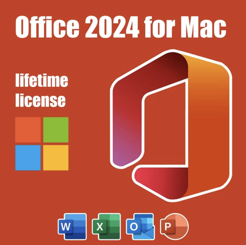 Microsoft Office Standard 2024 for Mac Lifetime License for 15