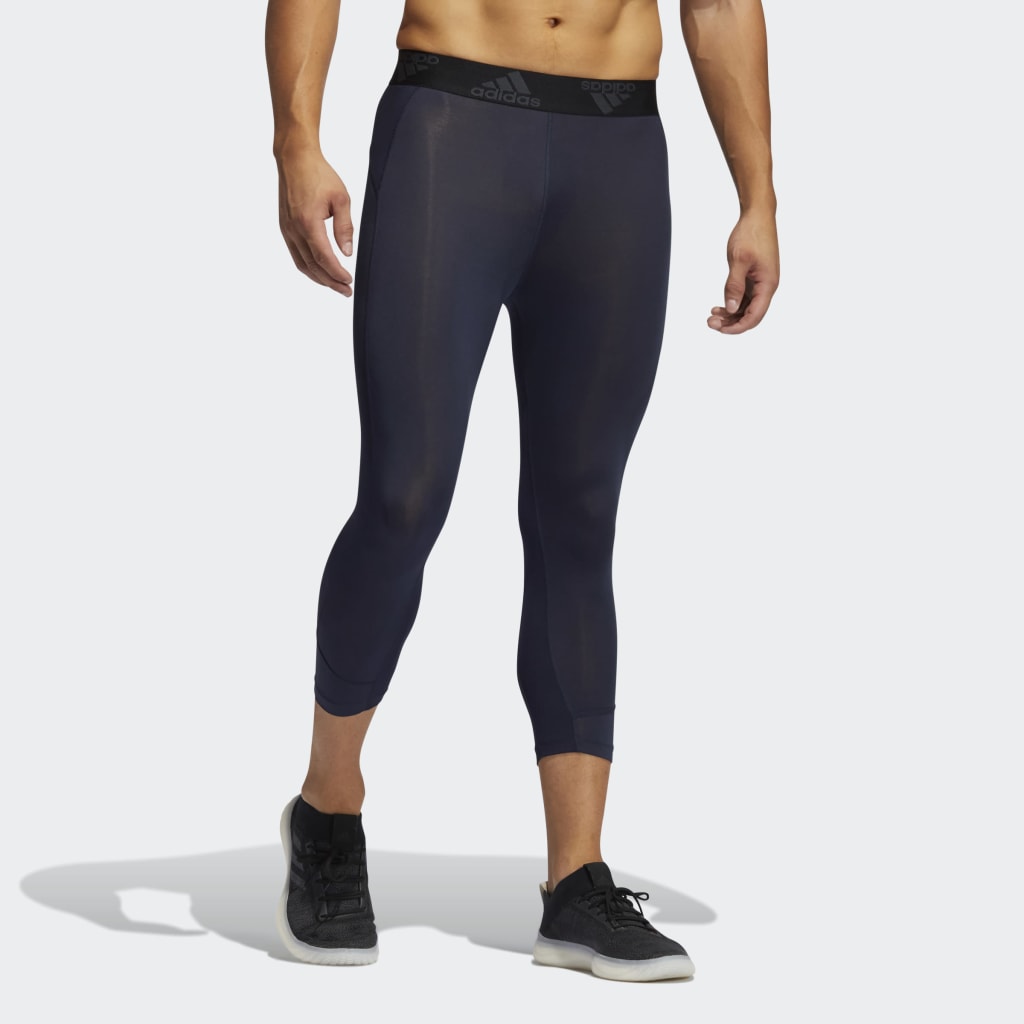 adidas Men's Techfit 3/4 Tights for $15 for members - GM5034