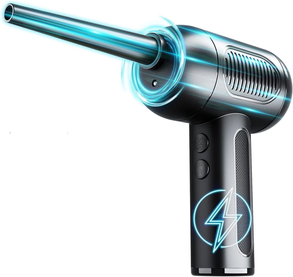 Cordless Electric Air Duster For $19 - Ad-9100-1