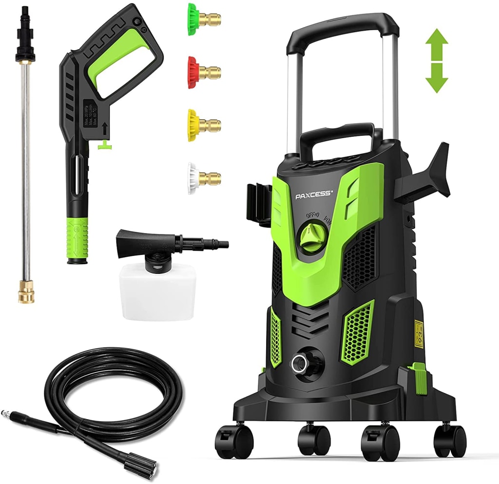 Paxcess 3,000PSI Electric High Pressure Power Washer for $140 - HWY23E