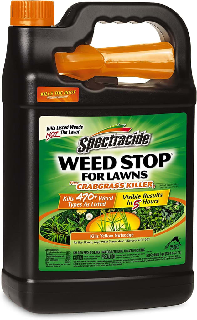 Spectracide Weed Stop and Crabgrass Killer 1-Gallon Spray Bottle for $11 + free shipping w/ $35
