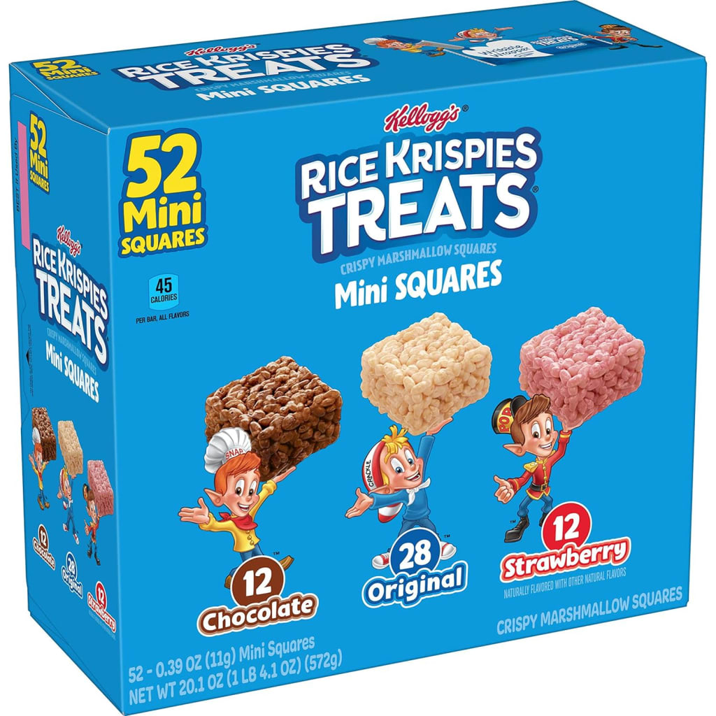 Rice Krispies Treats Mini Squares Variety 52-Pack