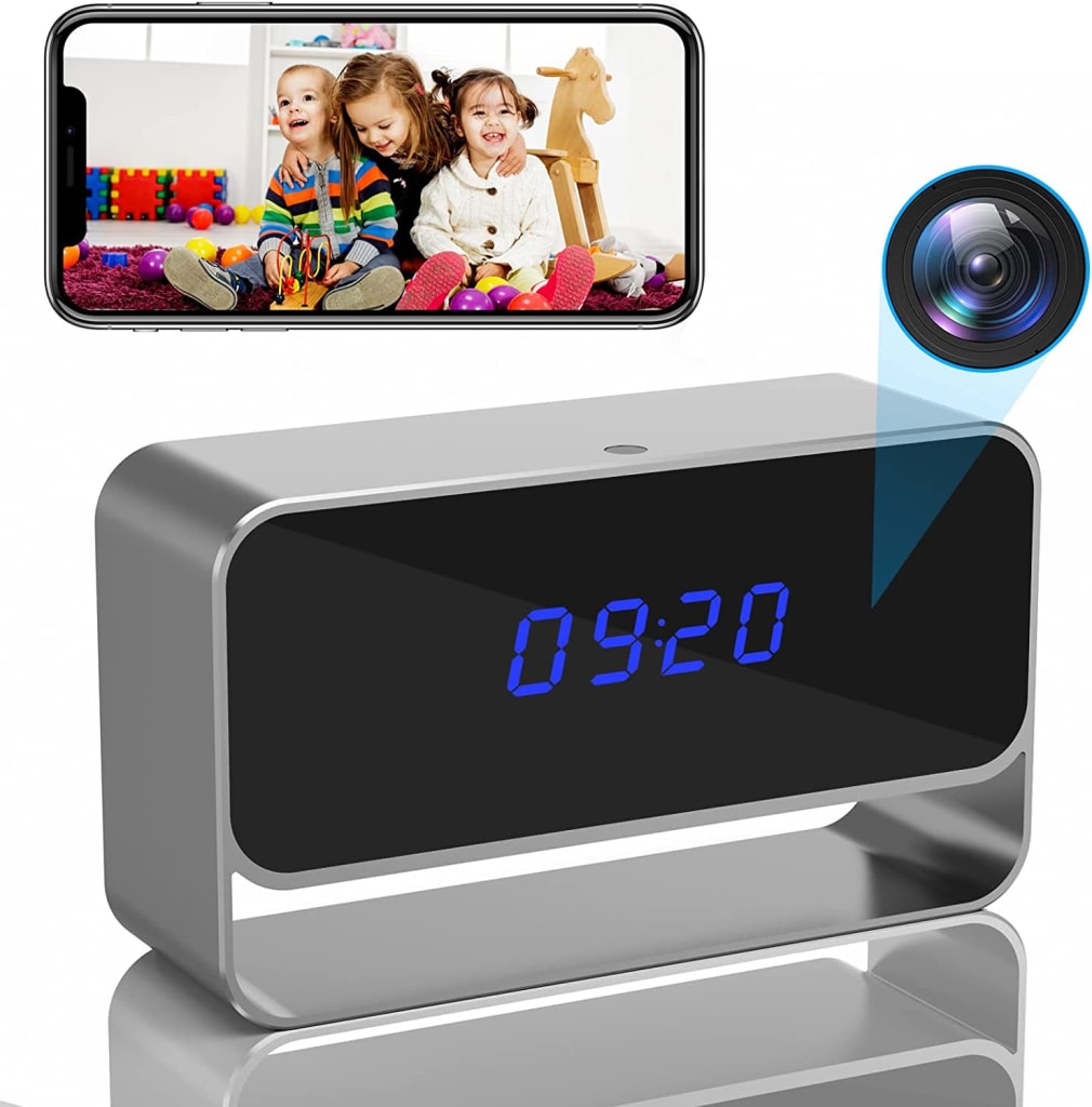 1080p Hidden Camera Clock for 70 S53