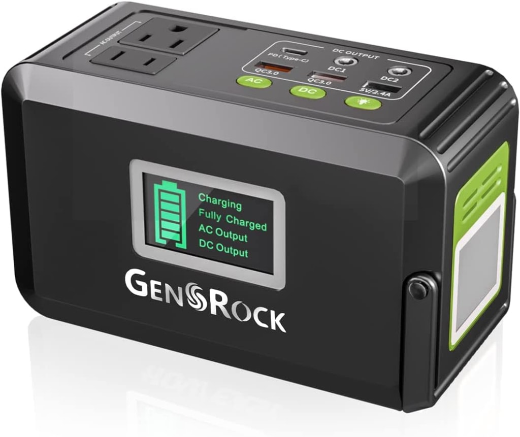 Gensrock 120W Portable Power Station for $88 - GS120