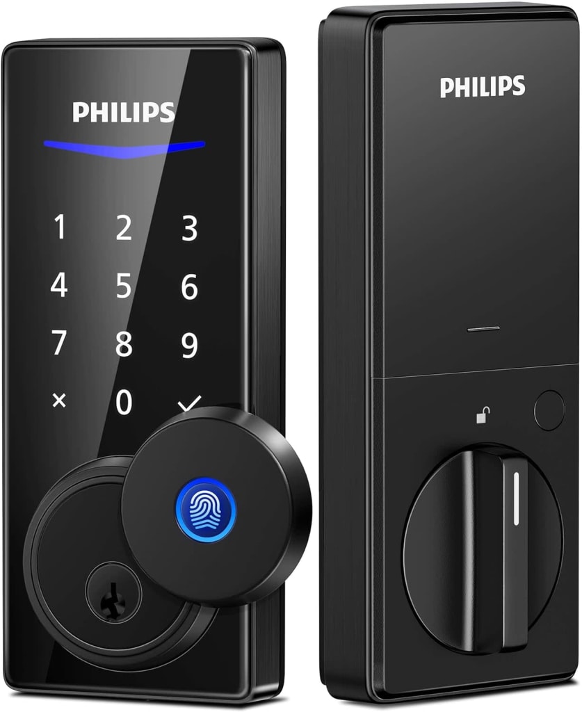Philips Fingerprint Door Lock for $85 - 850048306370