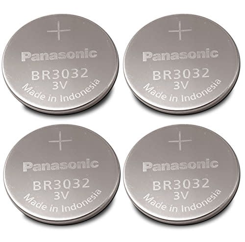 Panasonic BR3032 3V Coin Cell Batteries (4 Pieces) for $14 - 6598317792