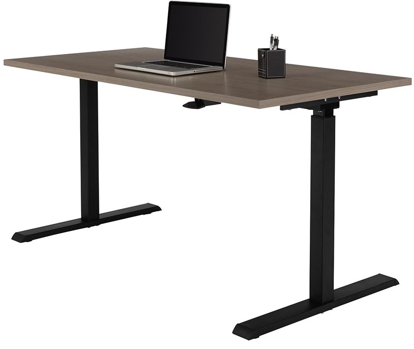 Realspace Magellan Pneumatic SitStand HeightAdjustable Desk for 280