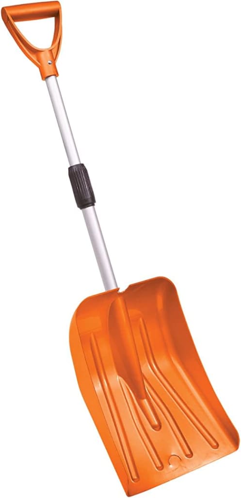 Emsco BigFoot, Alumnm Snow Shovel - 18in. Blade - Wood Handle, Width 18